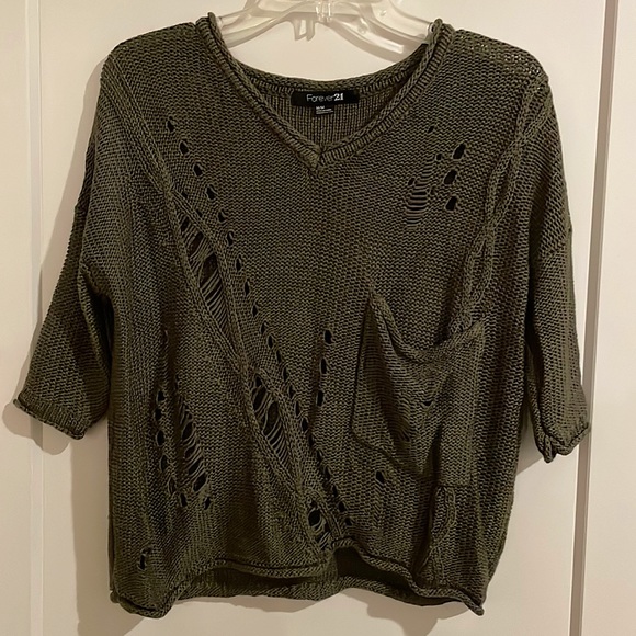Knit Pocket Sweater - Picture 1 of 1